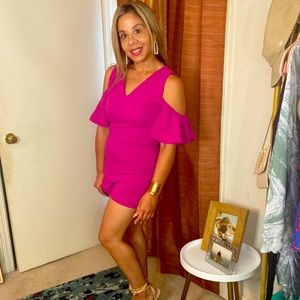 Magenta (Pink) Romper